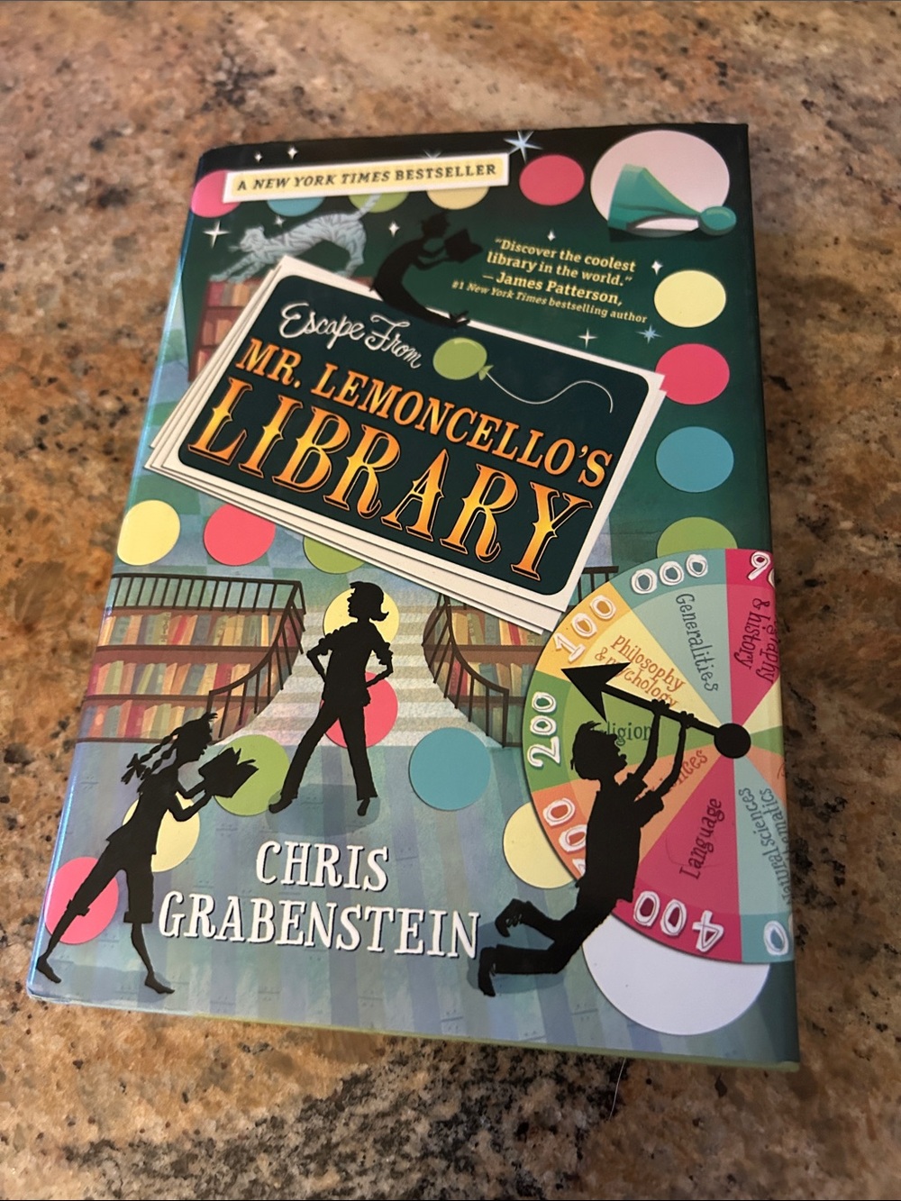 Escape From Mr. Lemoncello's Library by Chris Grabenstein - Colorful Hardcover